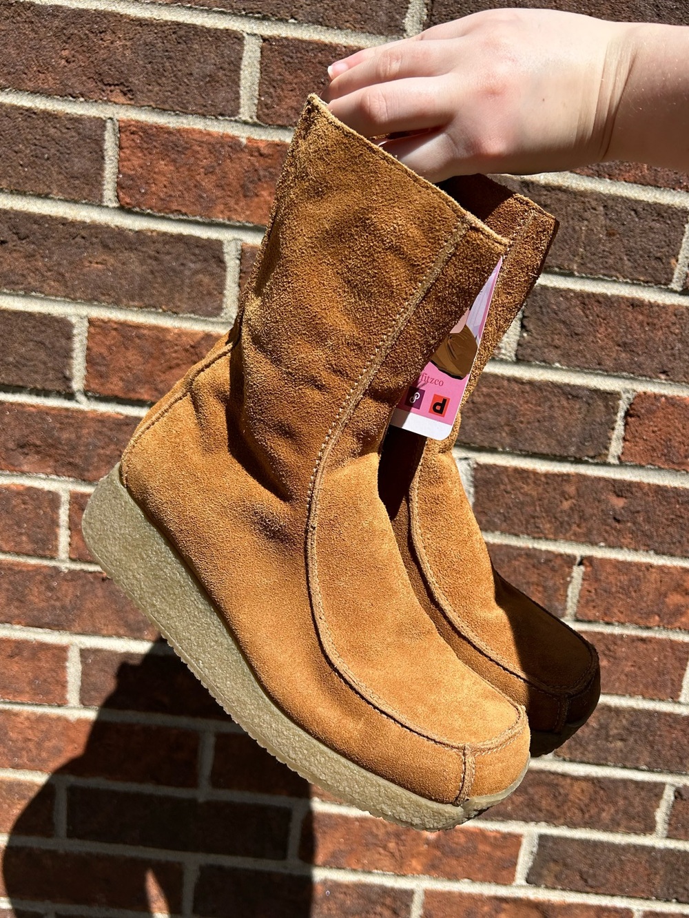 2000s leather suede boots - Picture 7 of 15